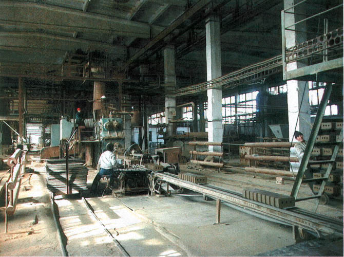 Завод по изготовлению строительного кирпича
